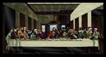 DaVinci Last Supper Pattern