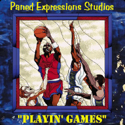 Stained Glass Patterns sports Playin' Games