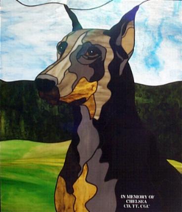 Doberman Portrait