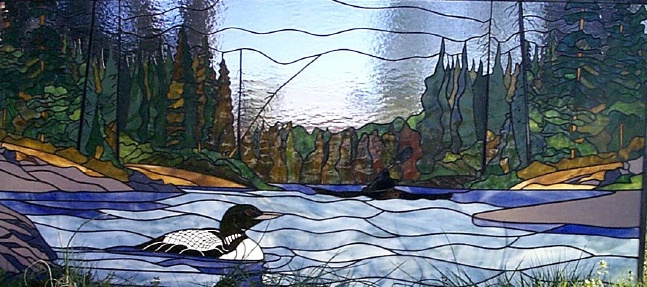 Loon Lake Stained Glass