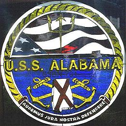 U.S.S. ALABAMA insignia