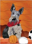 Stained Glass Pattern-Scottish Terrier