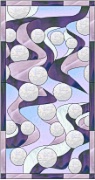 Stained Glass Cabinet Door Pattern Go With The Flow