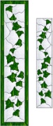 Stained Glass Cabinet Door Pattern Ivy