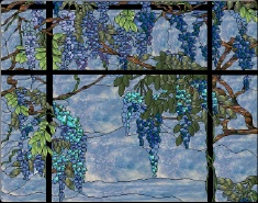 Stained Glass Pattern Tiffany Wisteria