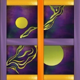 Fused Glass Pattern Abstract