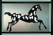 Fused Glass Pattern Pony