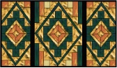 Stained Glass Pattern South West