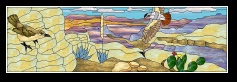 Stained Glass Pattern Canyon Spring