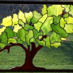 "Tree of Life" Stained Glass Panel Design © 2015 Paned Expressions Studios - Fabricated by Jack Driscoll