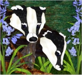 Stained Glass Pattern-Badgers