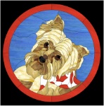 Stained Glass Pattern-Yorkshire Terrier