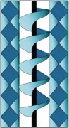 Stained Glass Cabinet Door Pattern Corkscrew