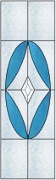 Stained Glass Cabinet Door Pattern Diamond