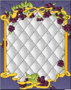 Stained Glass Pattern Victorian Violets