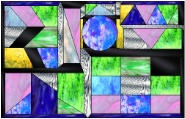 Stained Glass Pattern Don't Be Square