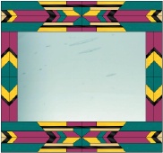 Stained Glass Pattern Native American