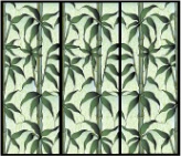 Stained Glass Pattern Bamboo Grove