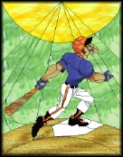 Stained Glass Pattern Home Run Swing