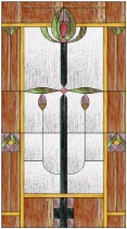 Stained Glass Pattern Floral