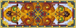 Stained Glass Pattern Victorian