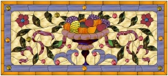 Stained Glass Pattern Victorian