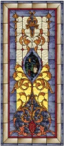 Stained Glass Pattern Victorian