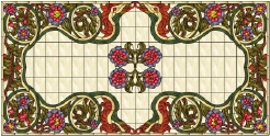 Stained Glass Pattern Victorian