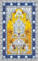 Stained Glass Pattern Victorian