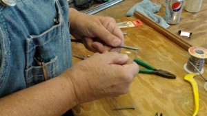 Leaded Stained Glass Panels in Progress